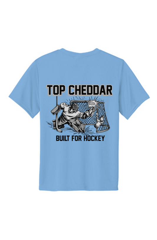 Top Chedder Silver Clapper King Youth Performance Tee