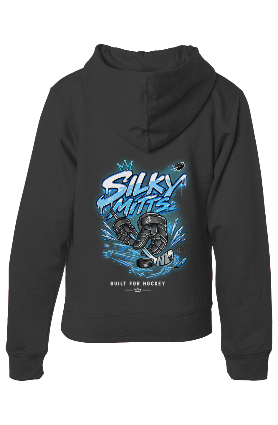 Silky Mitts Gold Clapper King Youth Hoodie