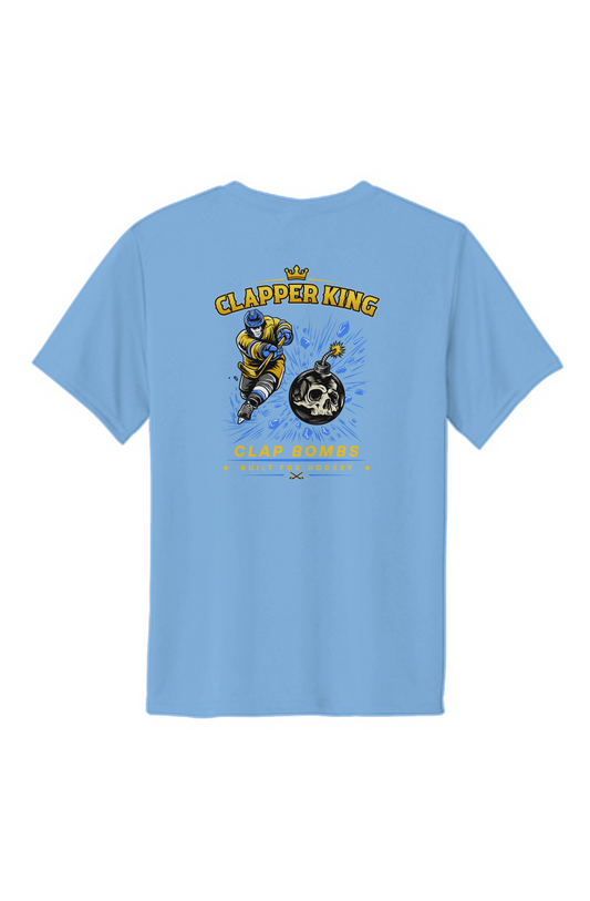 Clapper King Youth Hockey Tee