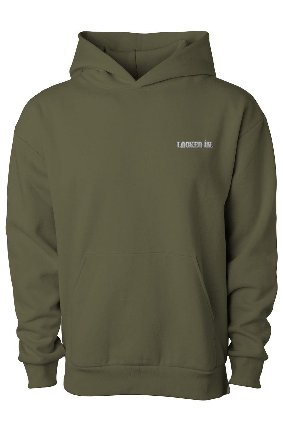 Locked in Silver Clapper King Adult Hoodie