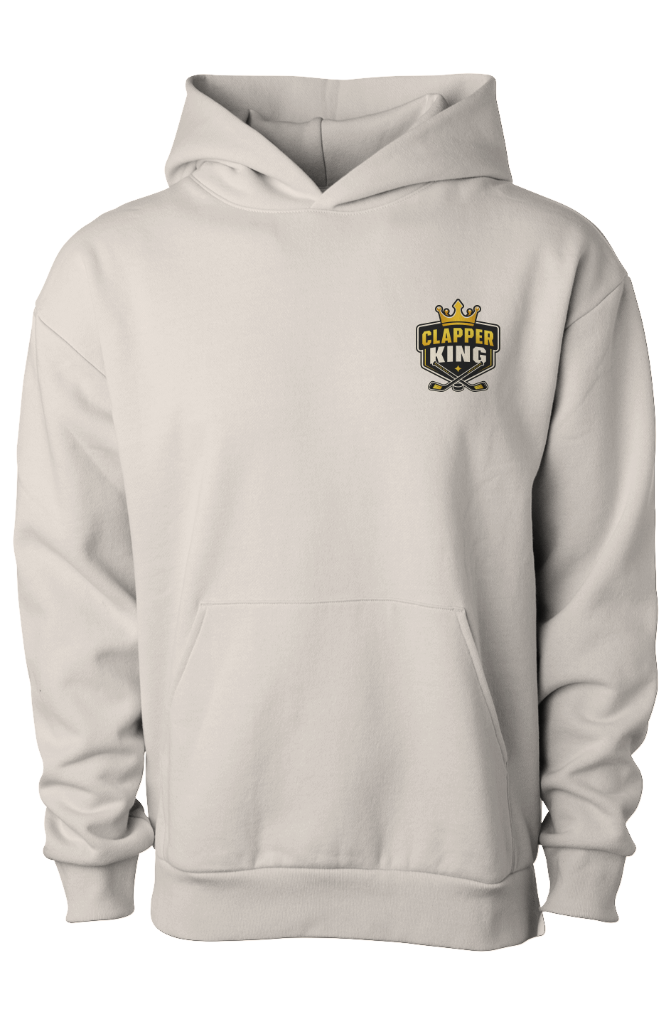 Top chedder Gold Clapper King Adult Hoodie