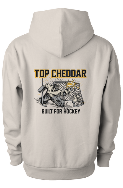 Top chedder Gold Clapper King Adult Hoodie