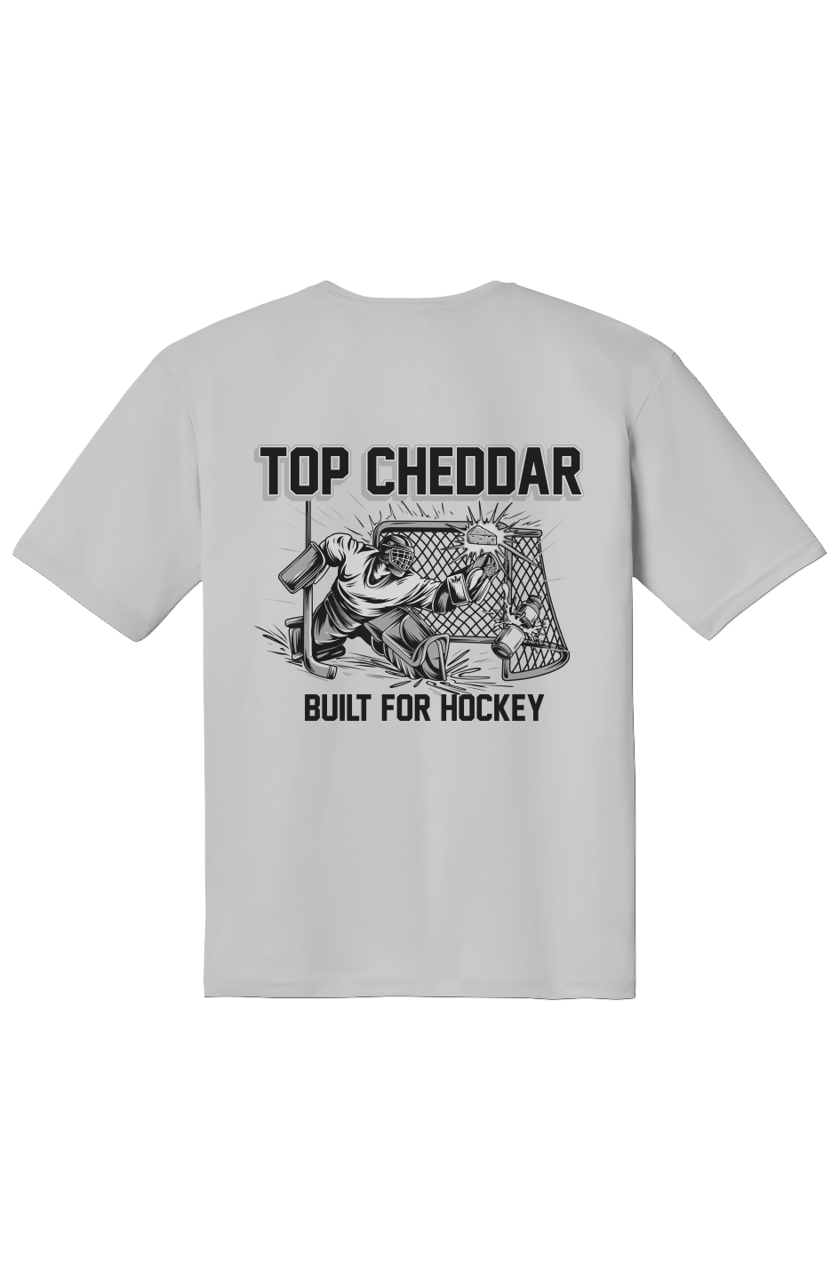 Top Chedder Silver Clapper King Adult Tee