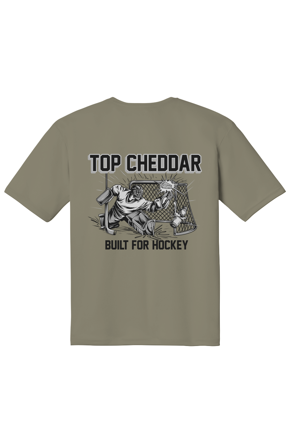 Top Chedder Silver Clapper King Adult Tee