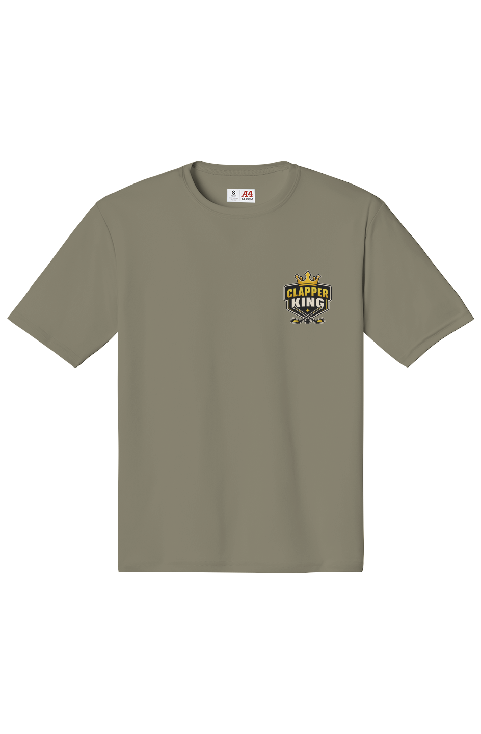 Top Chedder Gold Clapper King Adult Tee
