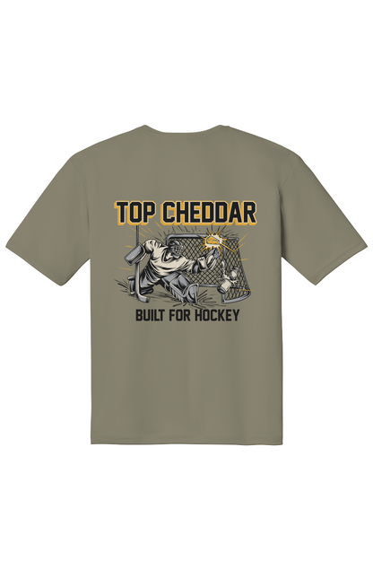 Top Chedder Gold Clapper King Adult Tee