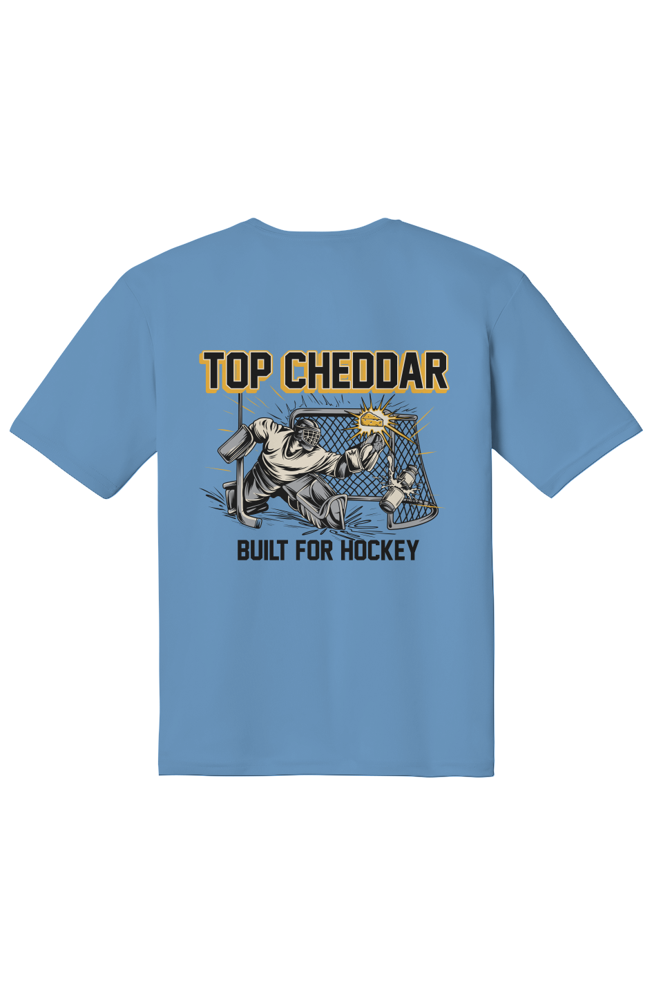 Top Chedder Gold Clapper King Adult Tee