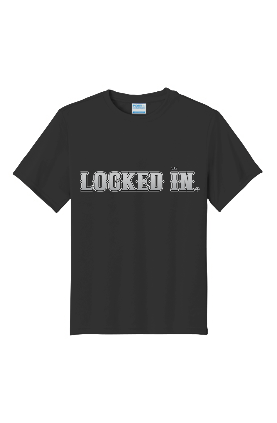Locked in Silver Clapper King Youth Performance Tee