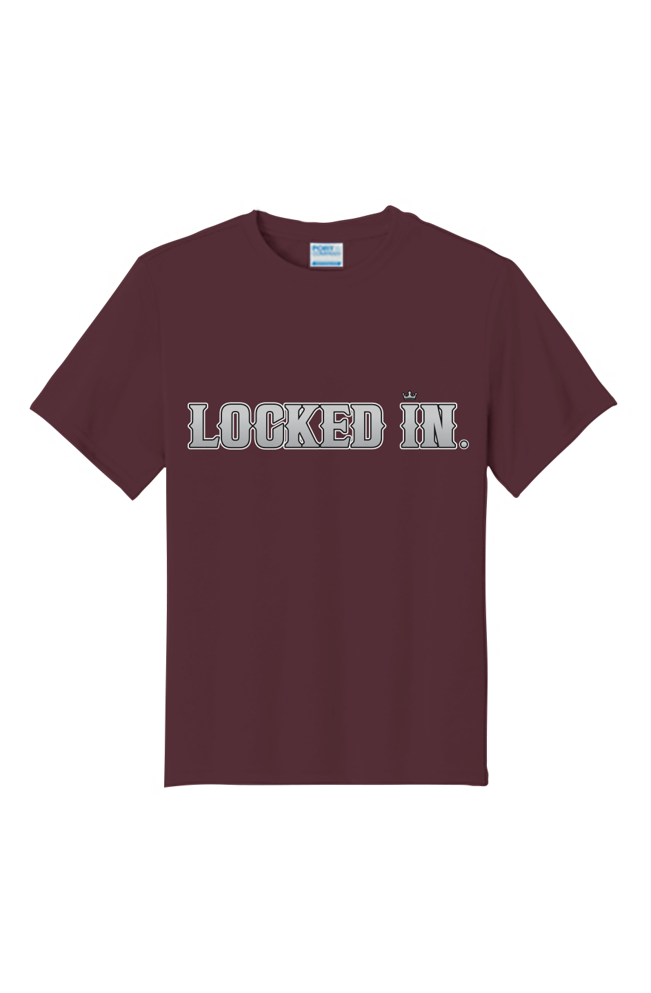 Locked in Silver Clapper King Youth Performance Tee