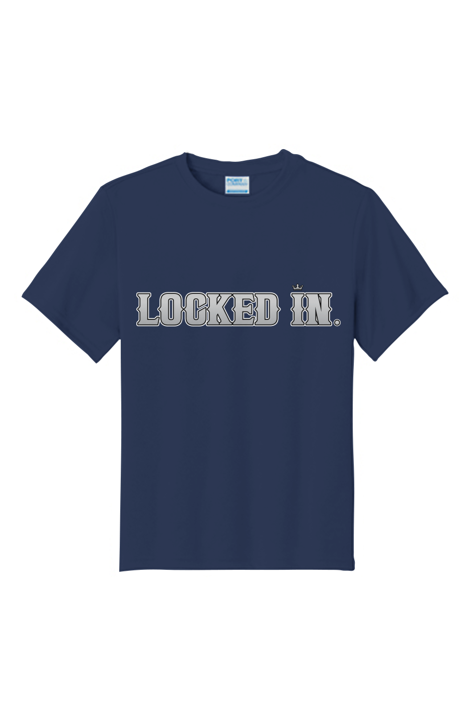 Locked in Silver Clapper King Youth Performance Tee