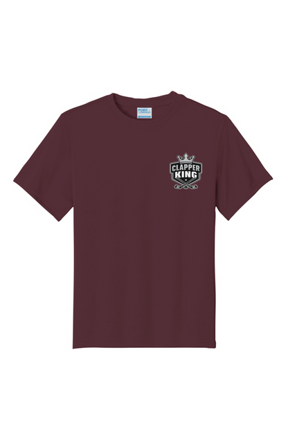 Filthy Mitts Silver Clapper King Youth Performance Tee