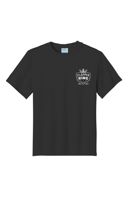 Filthy Mitts Silver Clapper King Youth Performance Tee