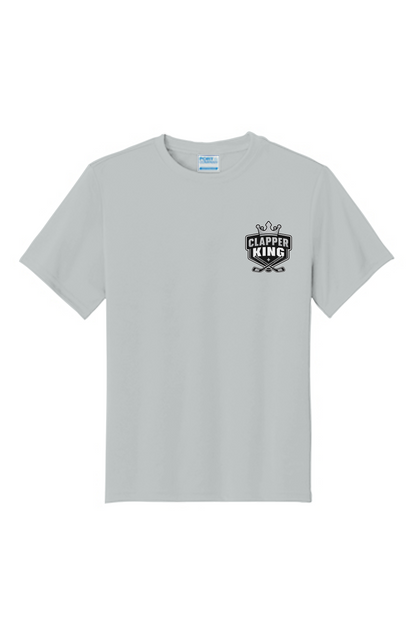Top Chedder Silver Clapper King Youth Performance Tee