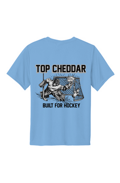 Top Chedder Silver Clapper King Youth Performance Tee