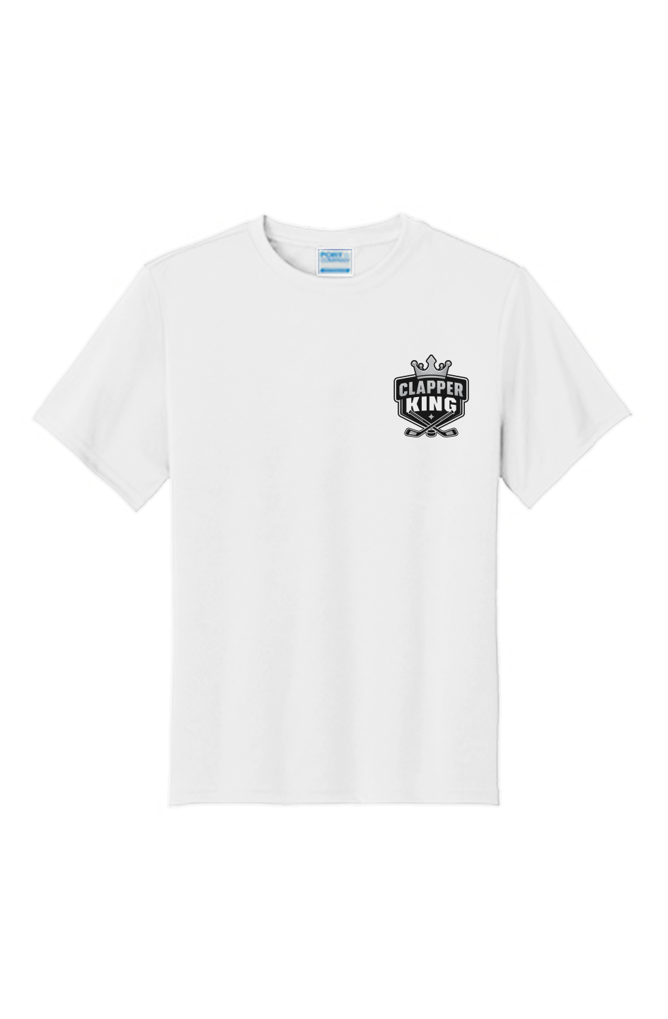 Top Chedder Silver Clapper King Youth Performance Tee