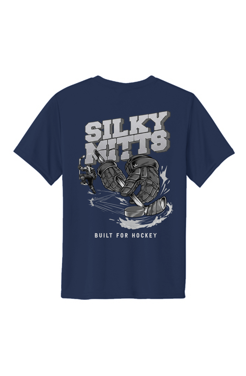 Silky Mitts Silver Clapper King Youth Performance Tee