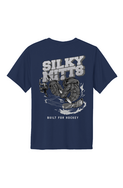 Silky Mitts Silver Clapper King Youth Performance Tee