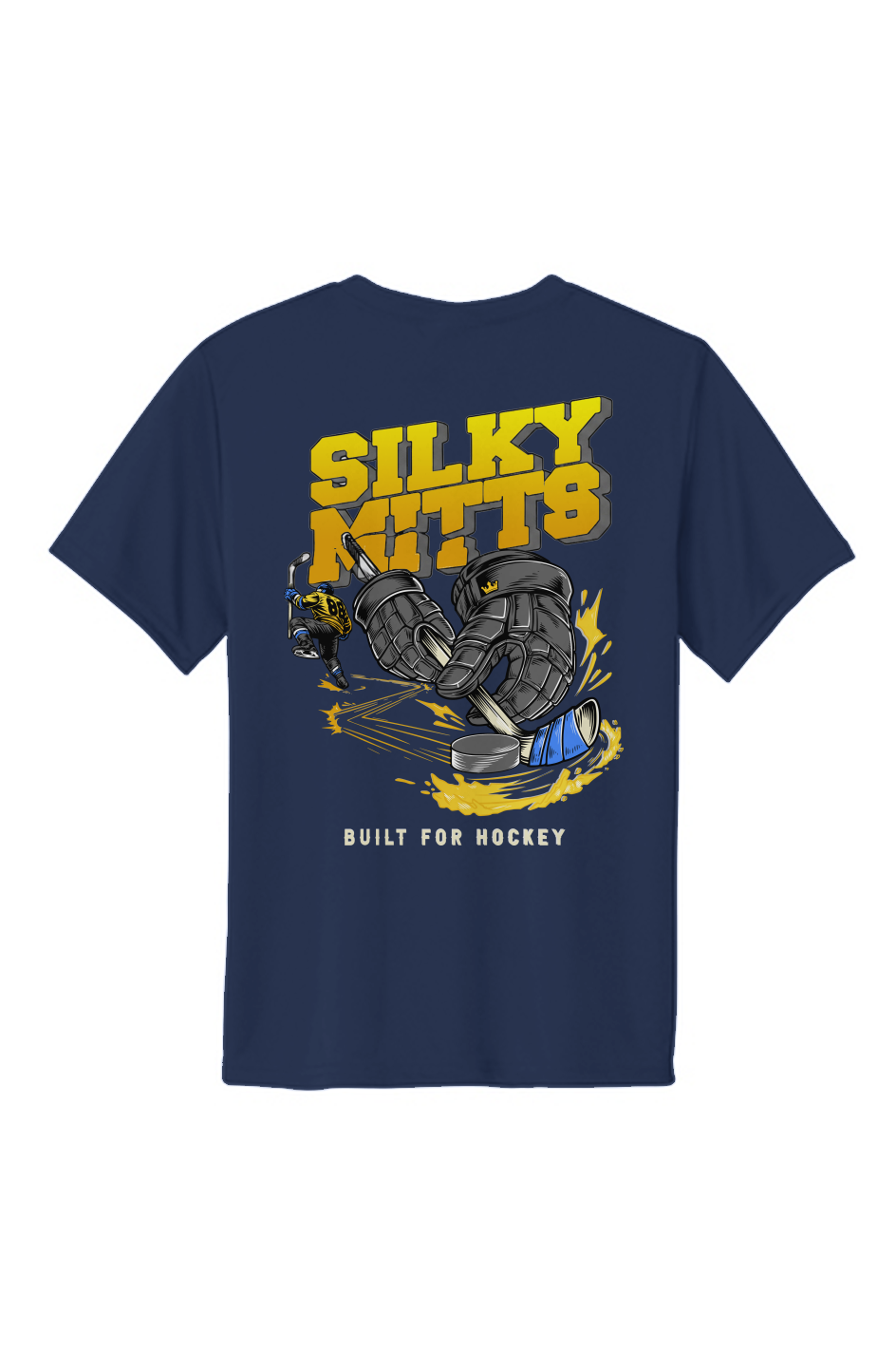 Silky Mitts Gold Clapper King Youth Performance Tee