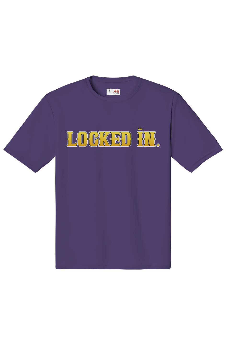Locked in Gold Clapper King Adult Performance Tee