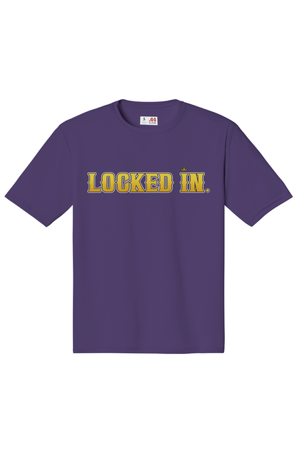 Locked in Gold Clapper King Adult Performance Tee