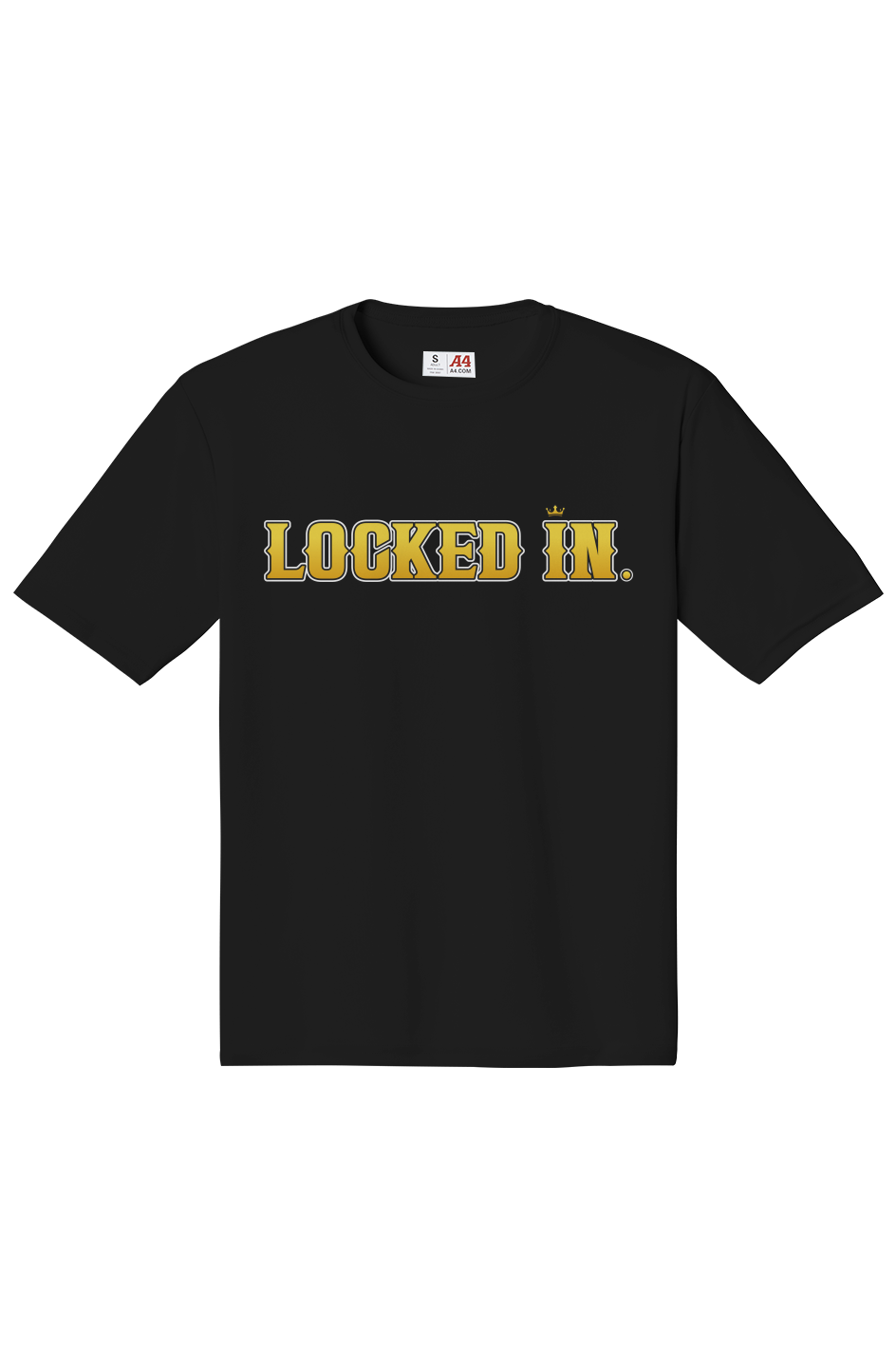 Locked in Gold Clapper King Adult Performance Tee
