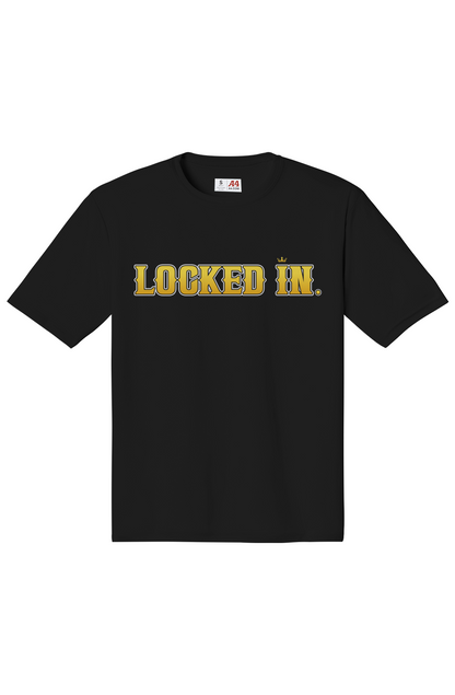 Locked in Gold Clapper King Adult Performance Tee