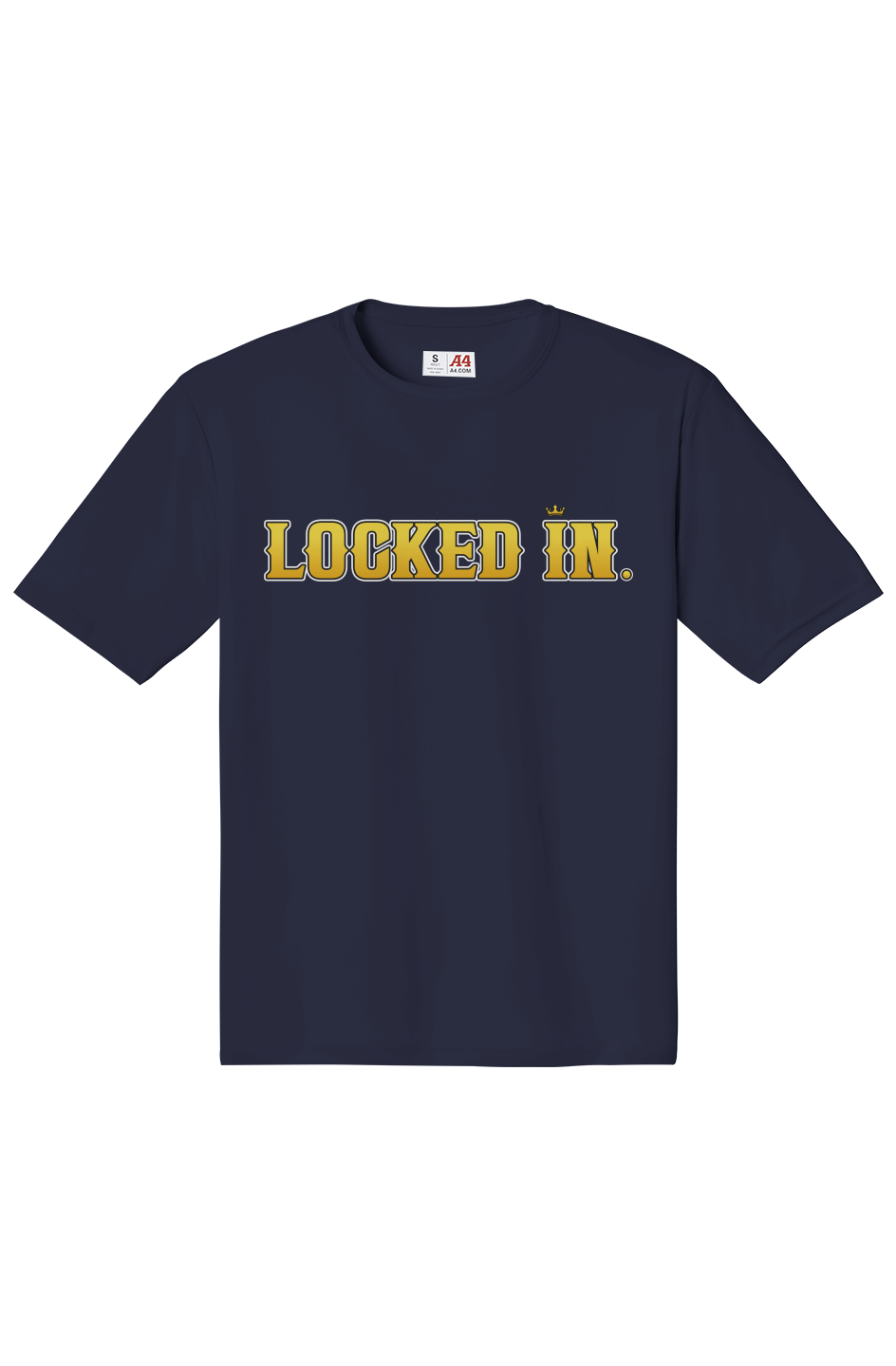 Locked in Gold Clapper King Adult Performance Tee