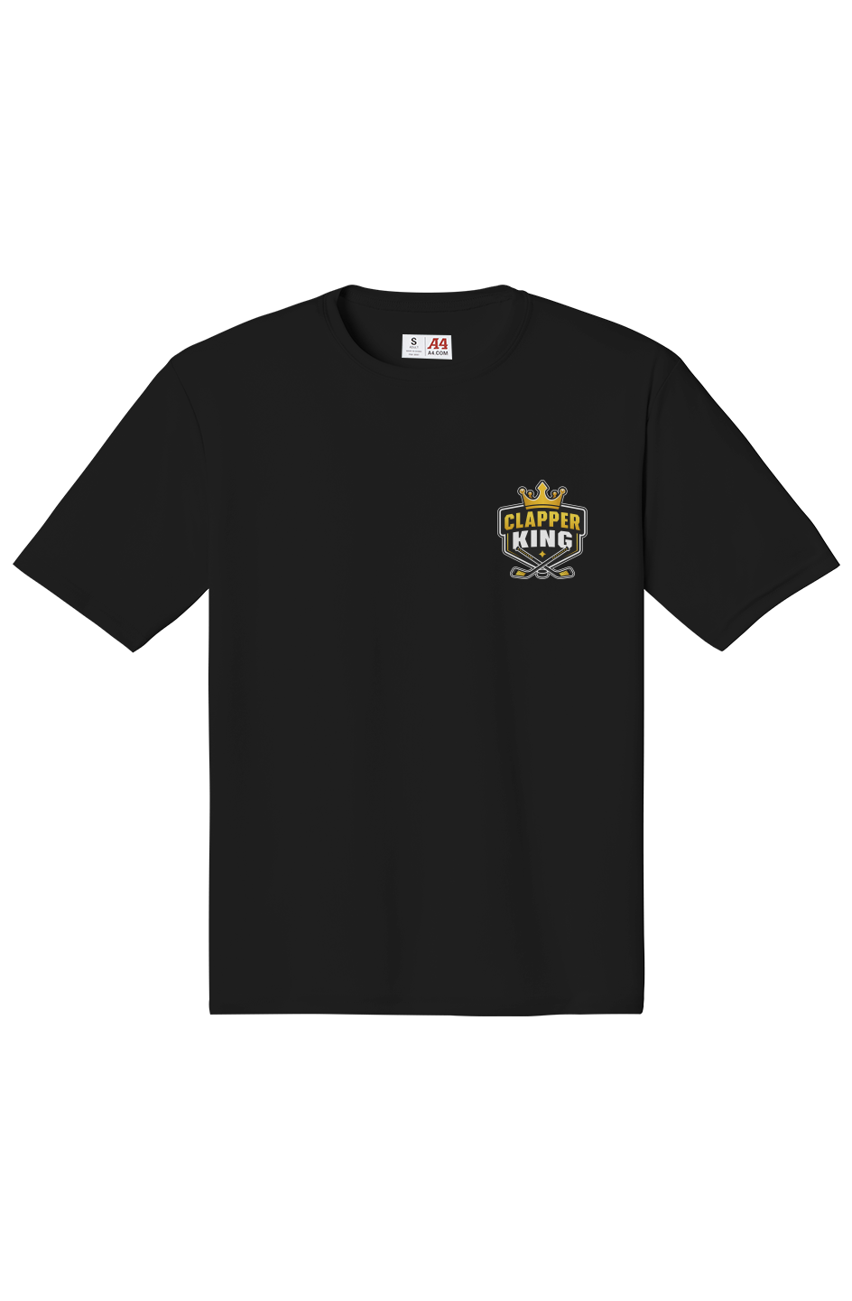 Silky Mitts Gold Clapper King Adult Performance Tee