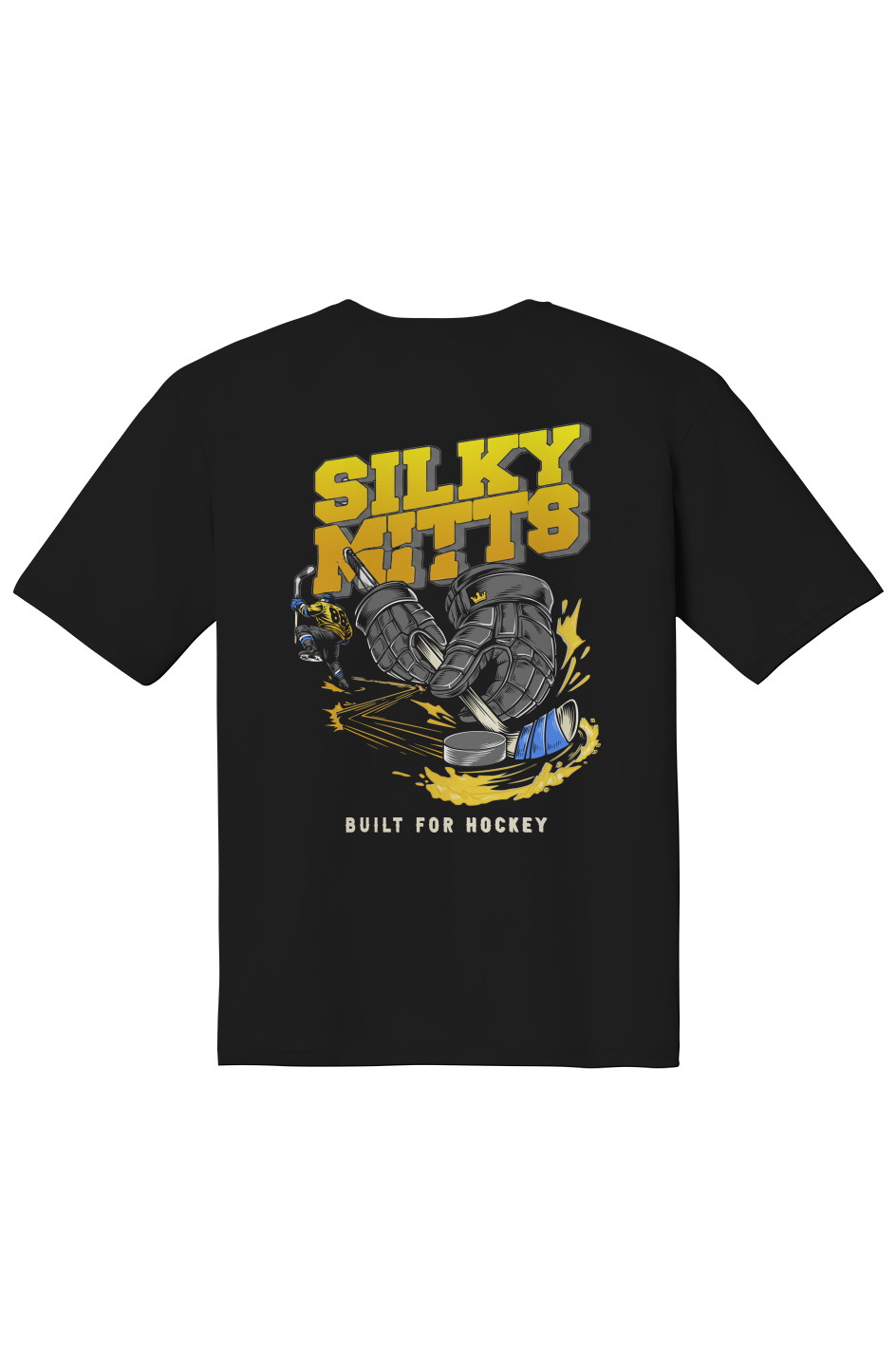 Silky Mitts Gold Clapper King Adult Performance Tee
