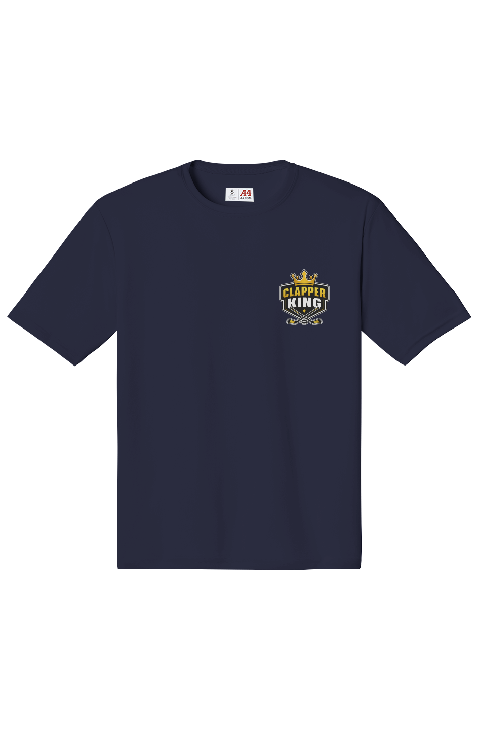 Silky Mitts Gold Clapper King Adult Performance Tee