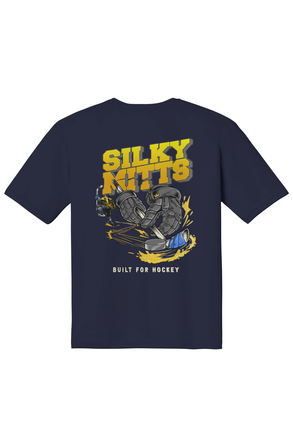 Silky Mitts Gold Clapper King Adult Performance Tee
