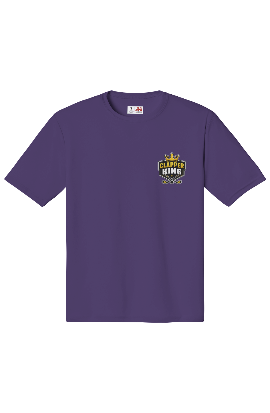 Silky Mitts Gold Clapper King Adult Performance Tee