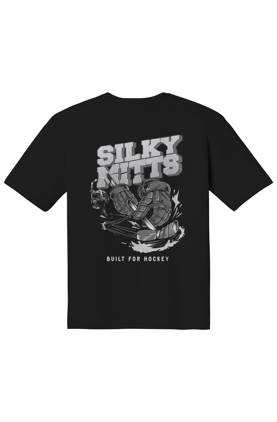 Silky Mitts Silver Clapper King Adult Performance Tee