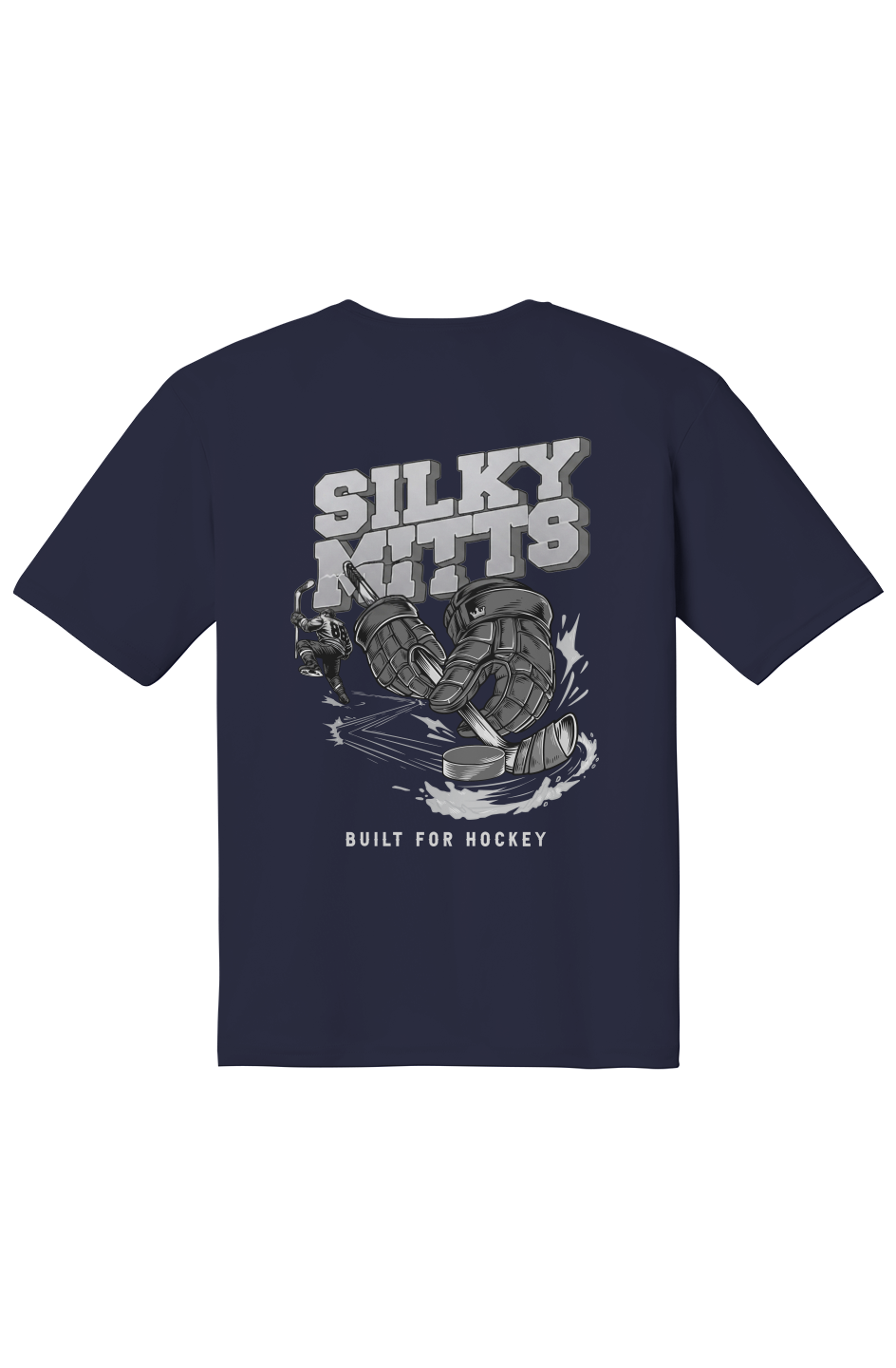 Silky Mitts Silver Clapper King Adult Performance Tee