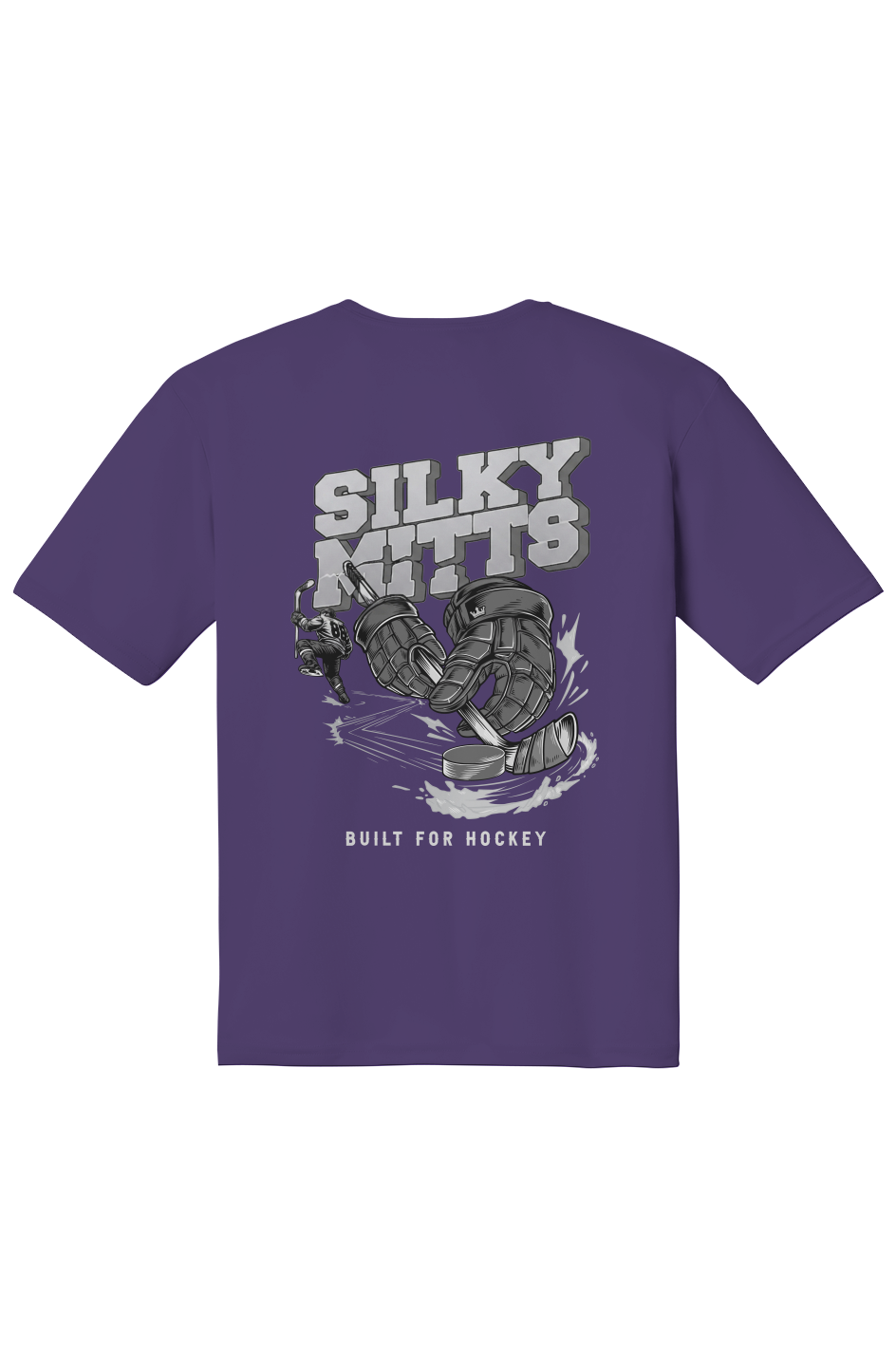Silky Mitts Silver Clapper King Adult Performance Tee