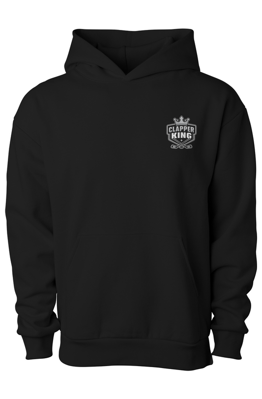 Silky Mitts Silver Clapper King Adult Hoodie