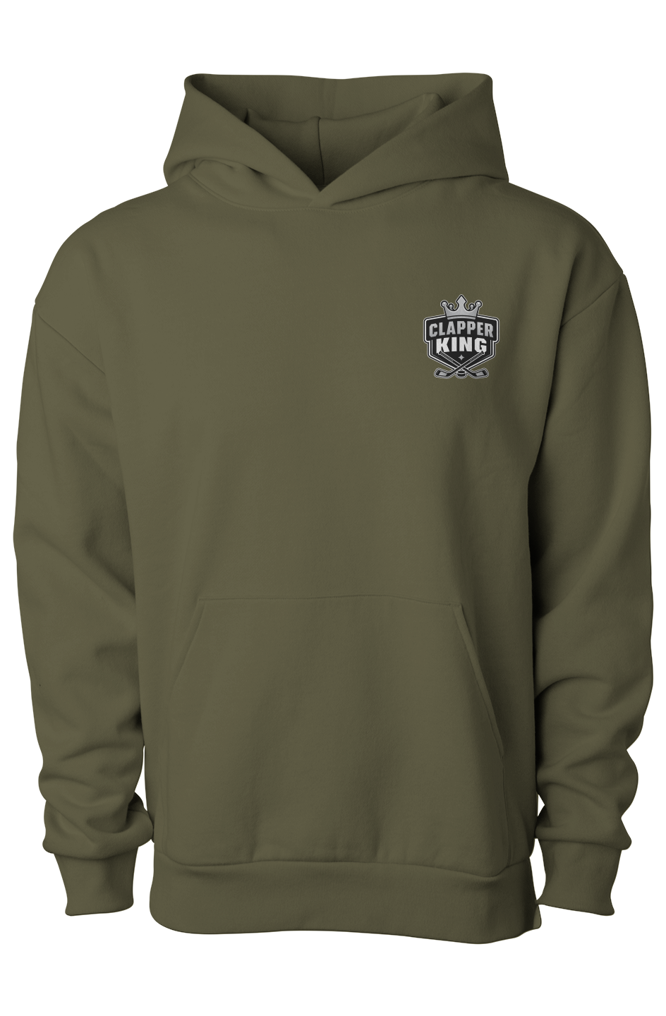 Silky Mitts Silver Clapper King Adult Hoodie
