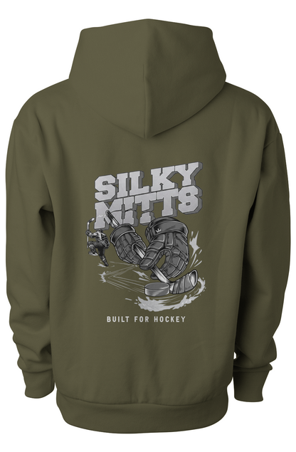 Silky Mitts Silver Clapper King Adult Hoodie