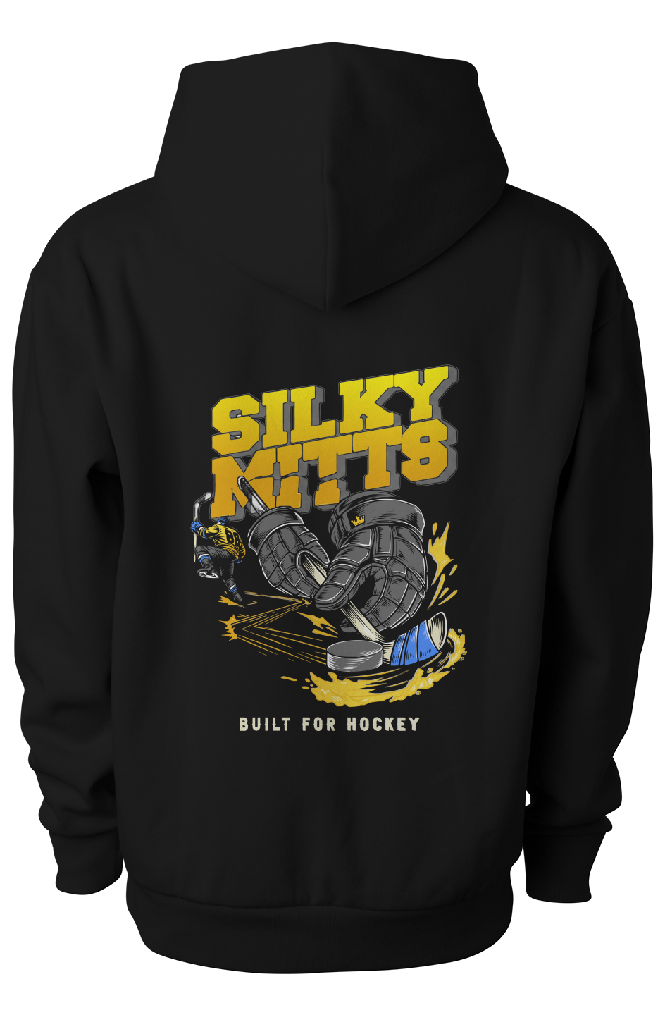 Silky Mitts Gold Clapper King Adult Hoodie