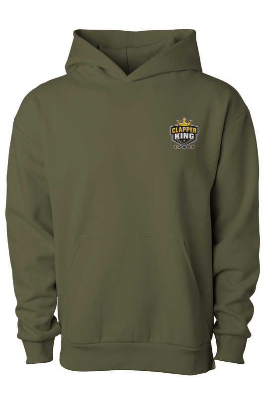 Silky Mitts Gold Clapper King Adult Hoodie