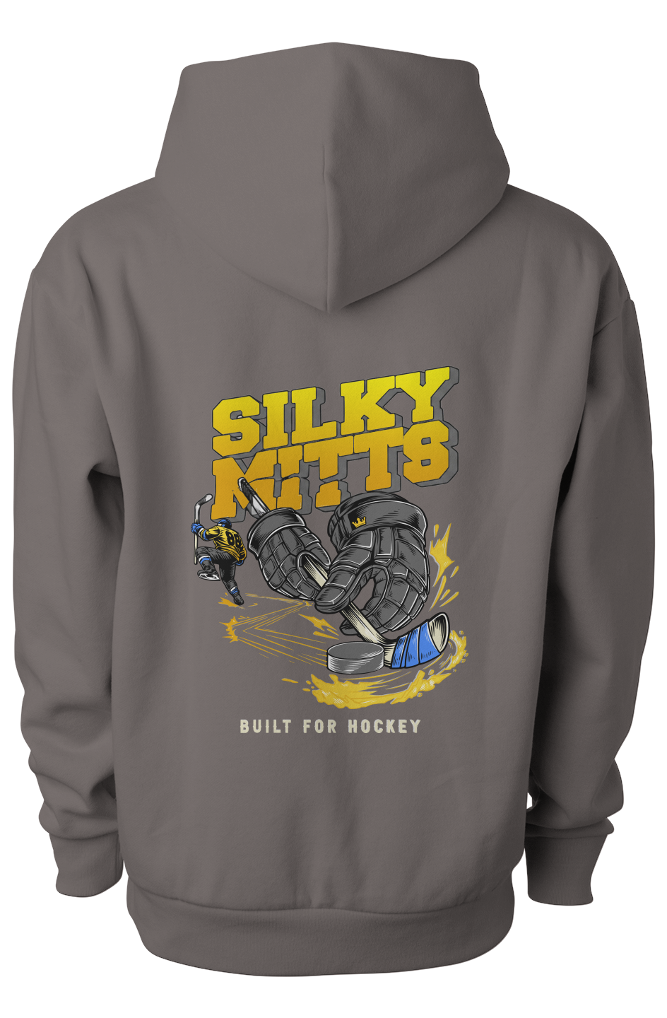 Silky Mitts Gold Clapper King Adult Hoodie