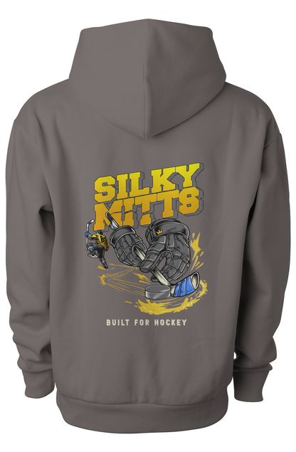 Silky Mitts Gold Clapper King Adult Hoodie