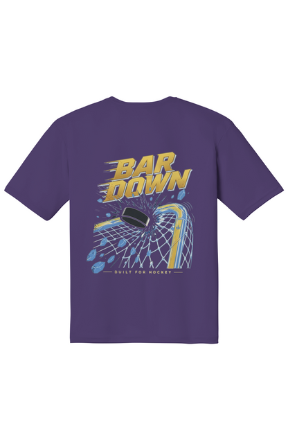Bar Down Gold Clapper King Adult Tee