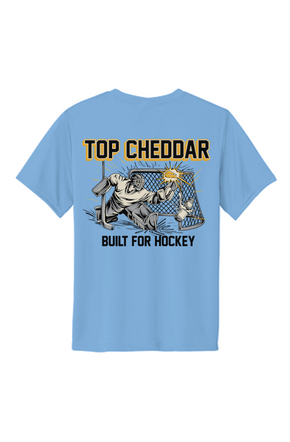 Top Chedder Gold Clapper King Youth Performance Tee