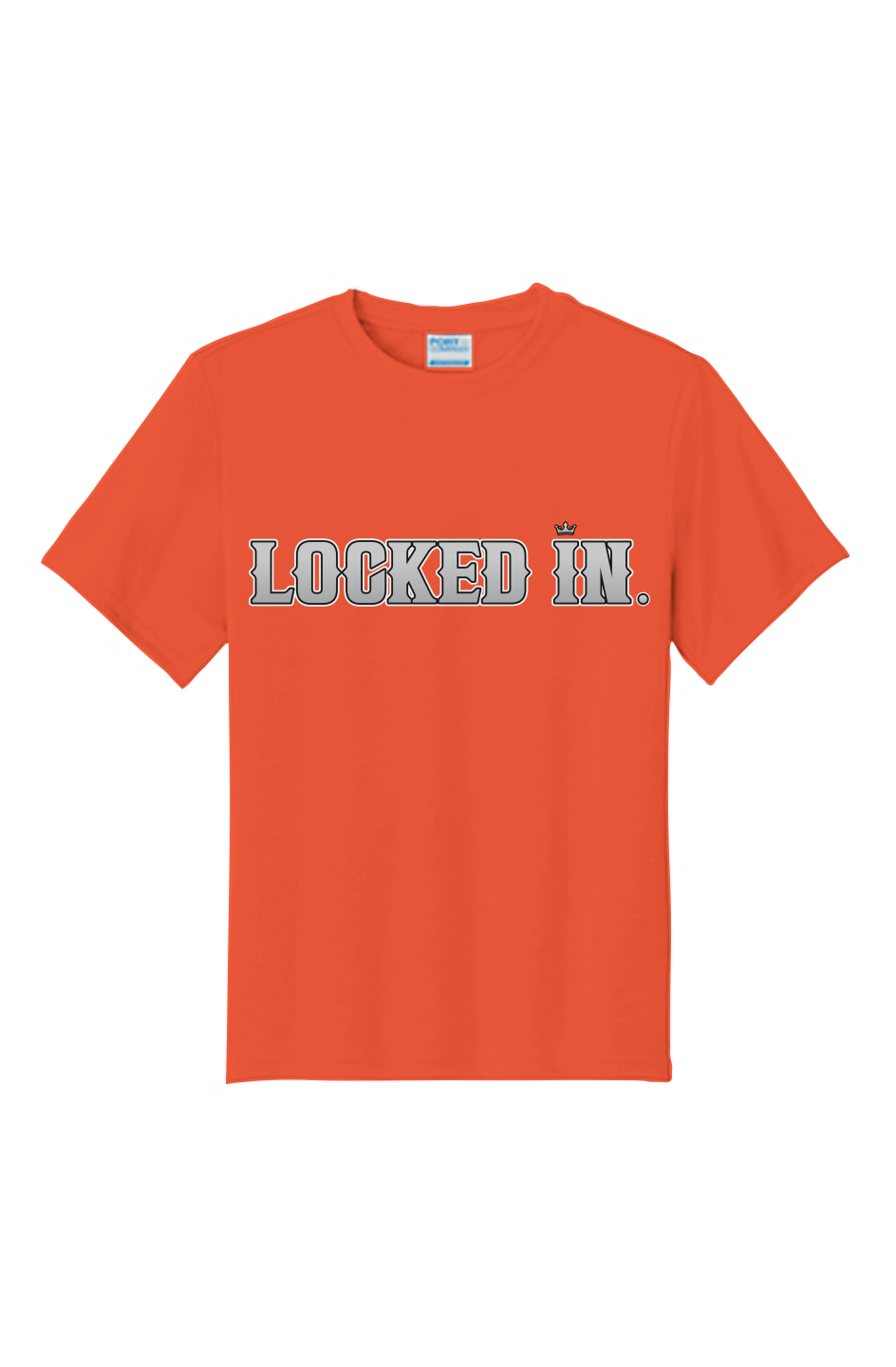 Locked in Silver Clapper King Youth Performance Tee