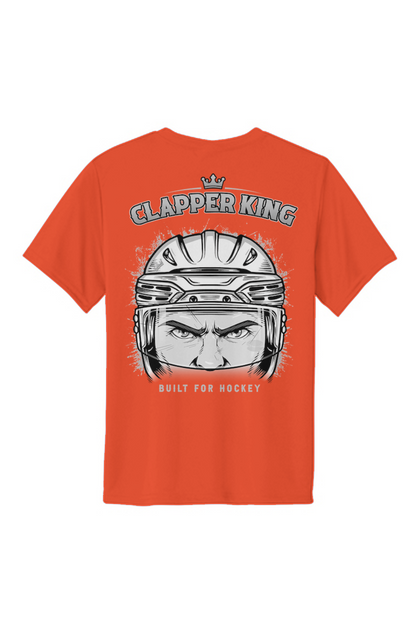 Locked in Silver Clapper King Youth Performance Tee