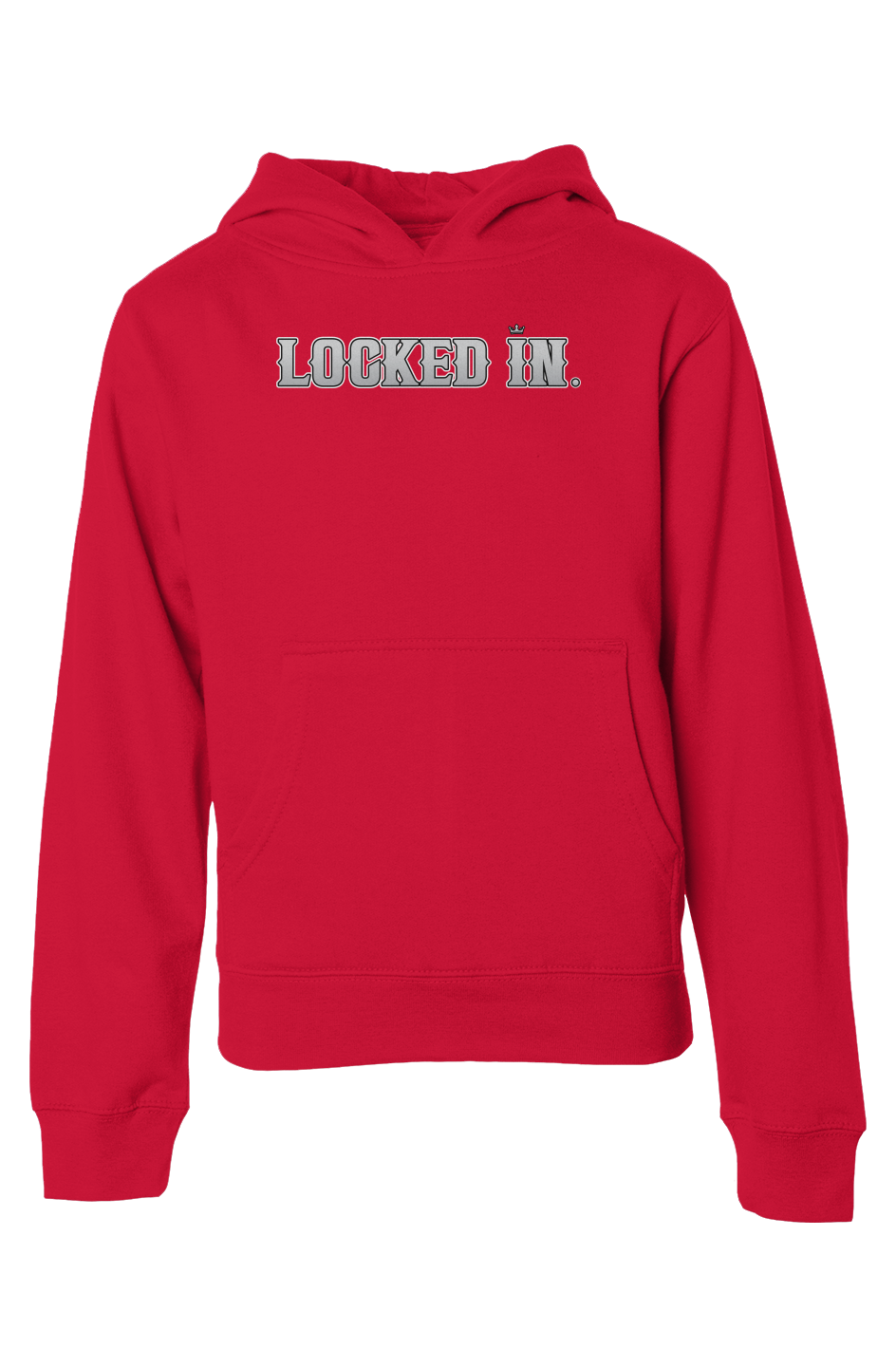 Locked in Silver Clapper King Adult Hoodie