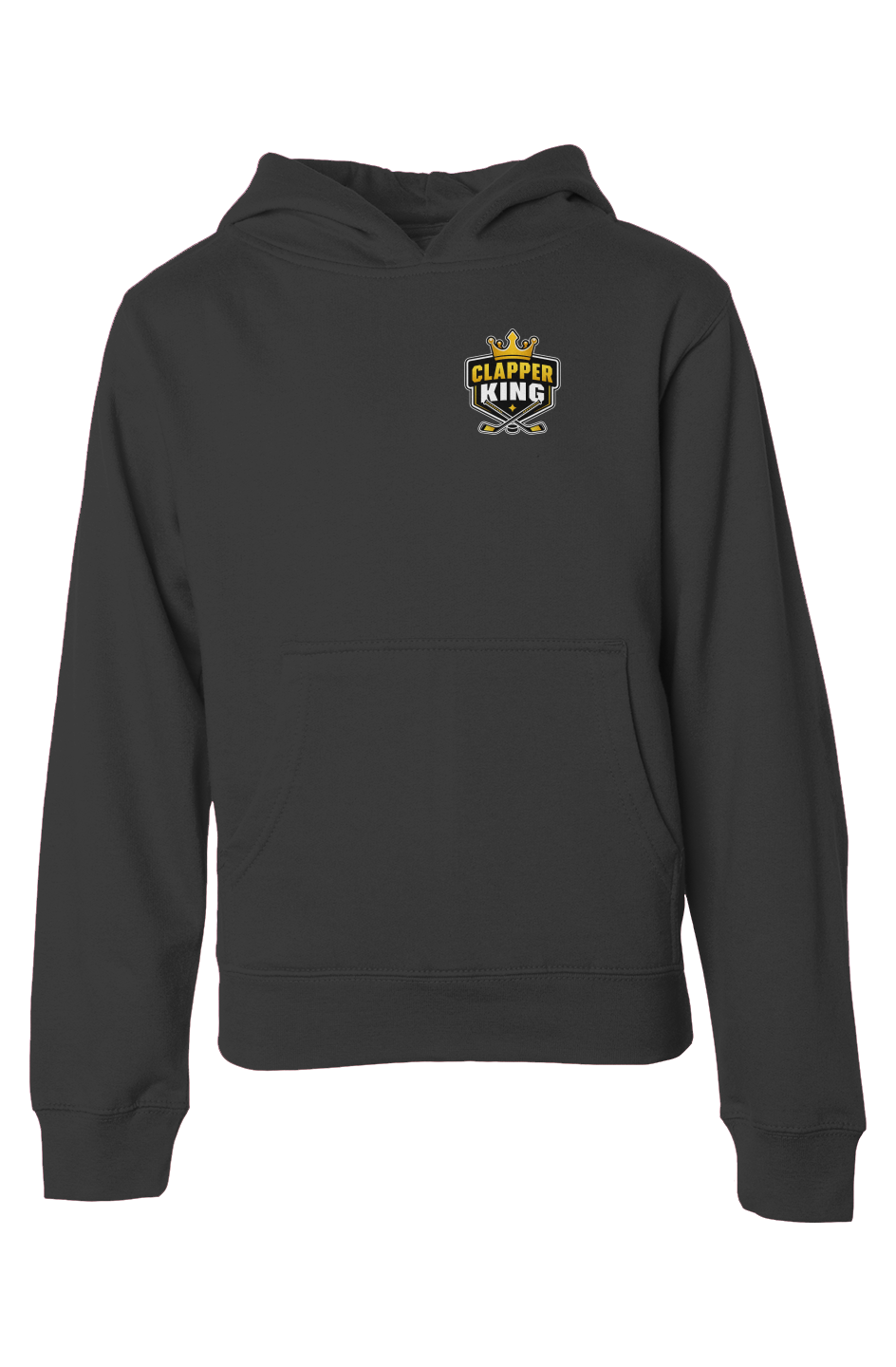 Bar Down Gold Clapper King Youth Hoodie