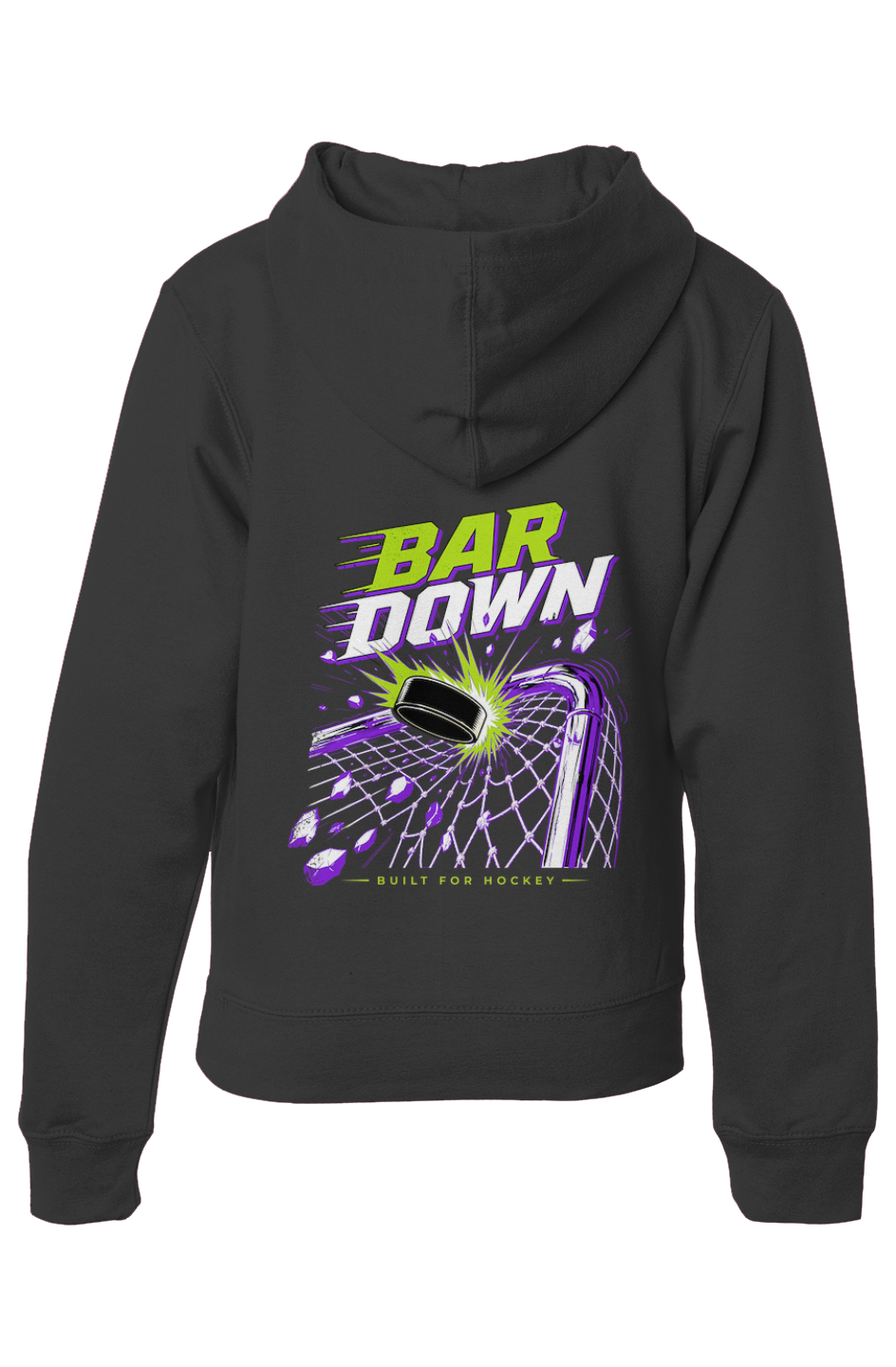 Bar Down Gold Clapper King Youth Hoodie