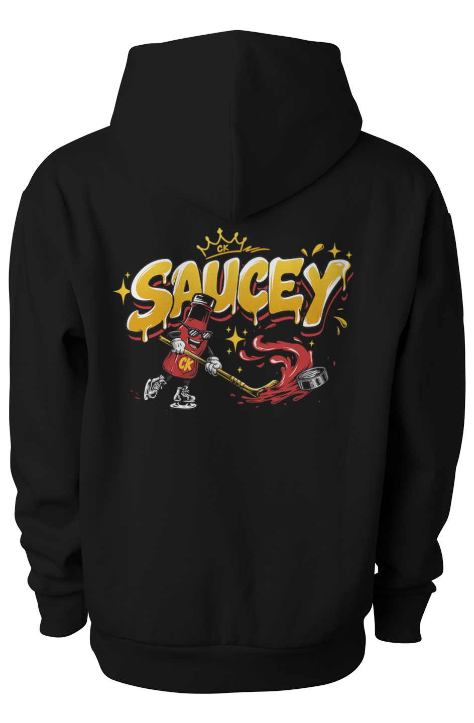 Saucey Clapper King Adult Hoodie
